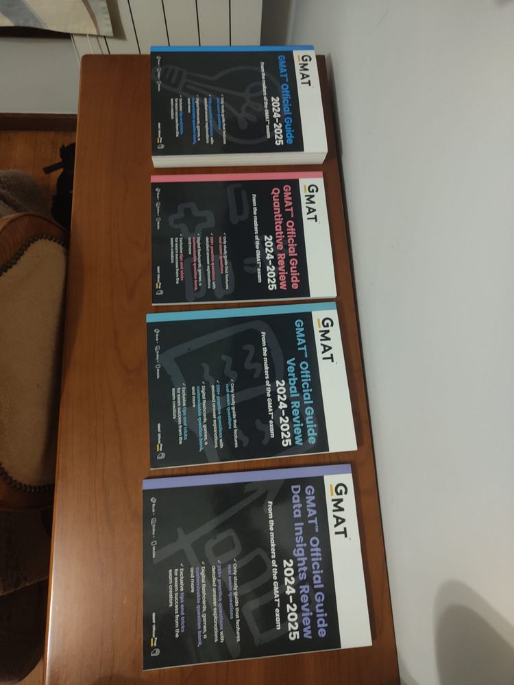 Livros GMAT 2024/2025