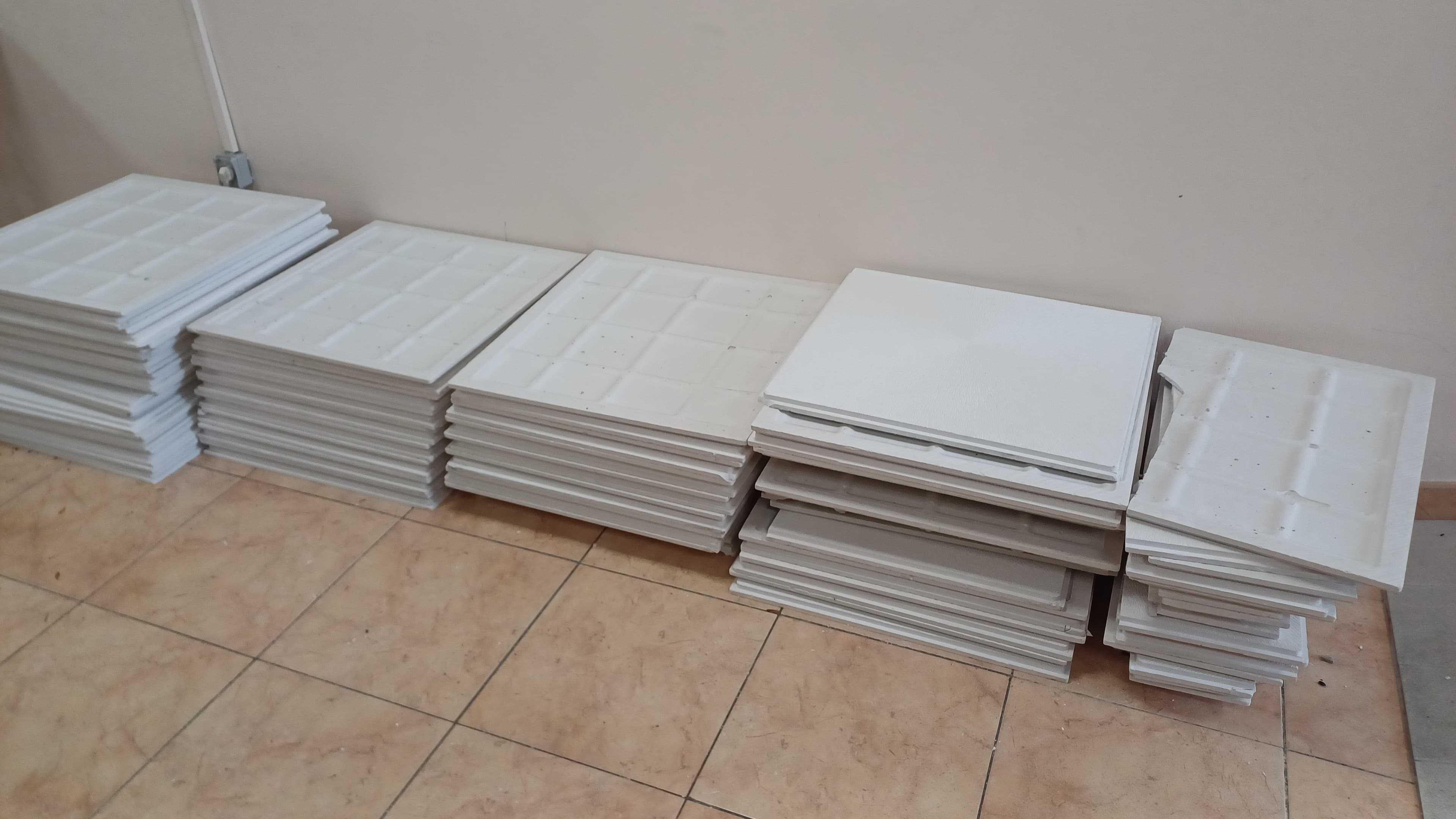 Placas de gesso 70x70