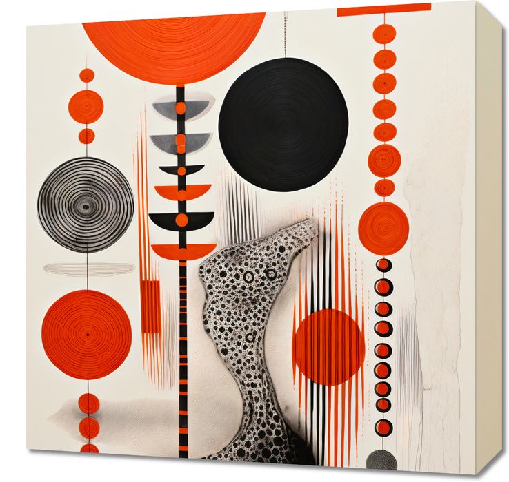 Obraz 50x50cm Kontrastowy Kosmos