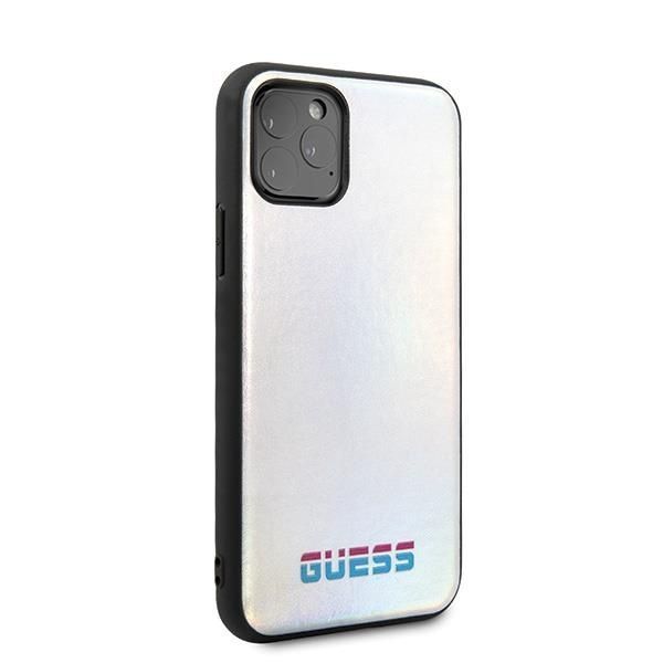Guess Guhcn58Bld Iphone 11 Pro Srebrny /Silver Hard Case Iridescent