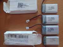 4 baterias de lítio 802.540  3.7V 800mAh para drones