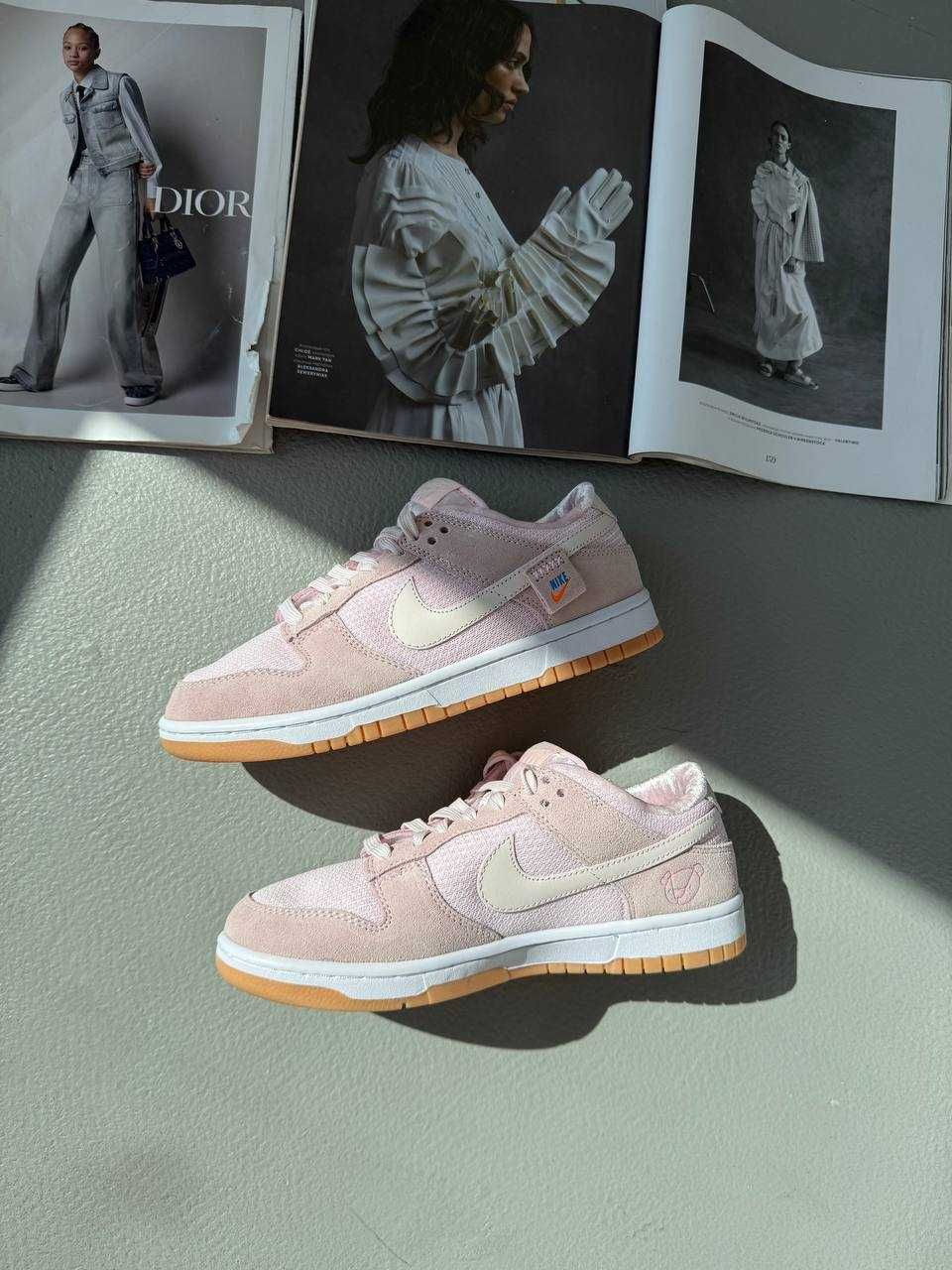 Кросівки Nike SB Dunk TEDDY BEAR PINK premium 36-41