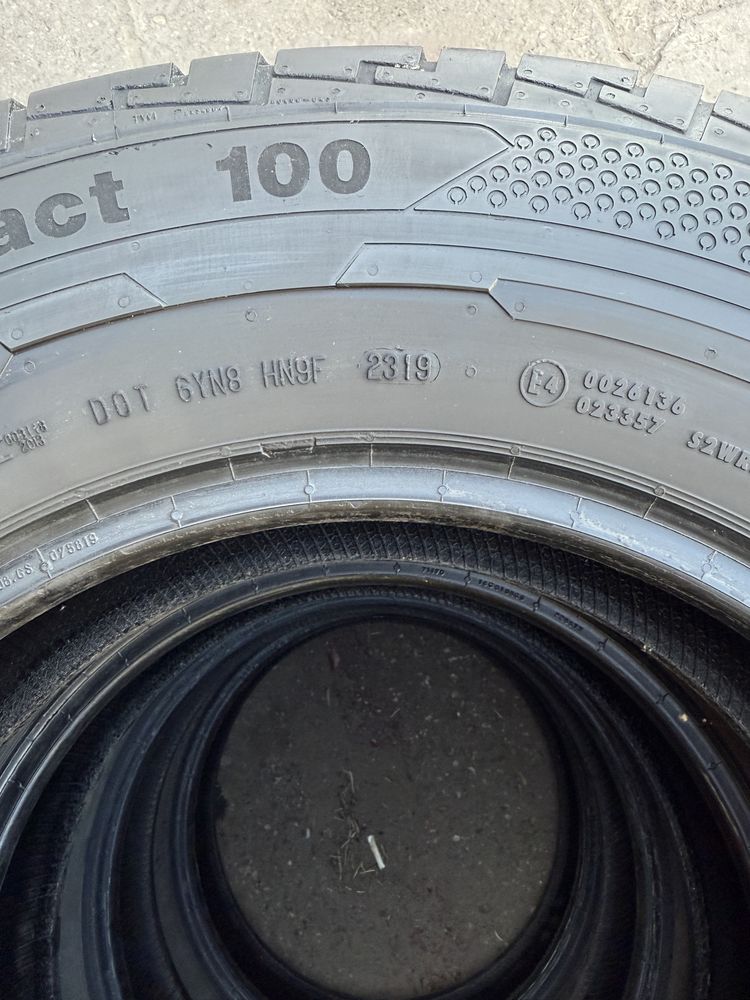 Opony Continental 215/75r16C 116/114r ContiVanContact 100 4szt Bus 7mm