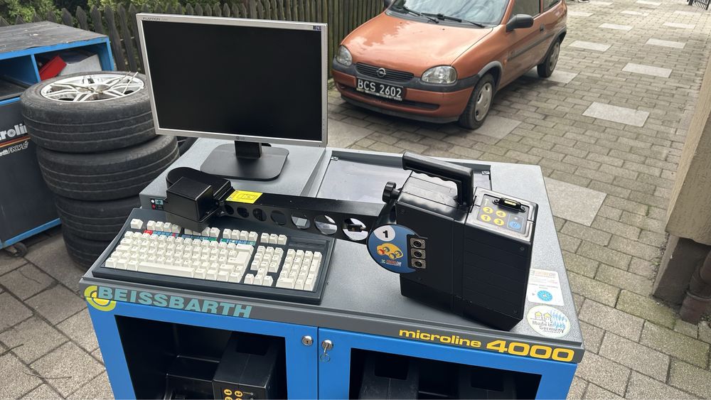 Geomeria kół • Beissbarth 8 CCD • 2024! • SKP • dysk SSD • Gwarancja