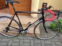 Rower szosowy NISHIKI osprzęt 2x10  ultegra 105 mavic stan bdb okazja.
