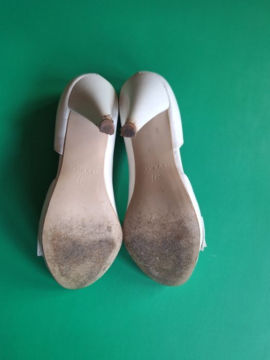 Buty damskie ślubne Ryłko r. 38