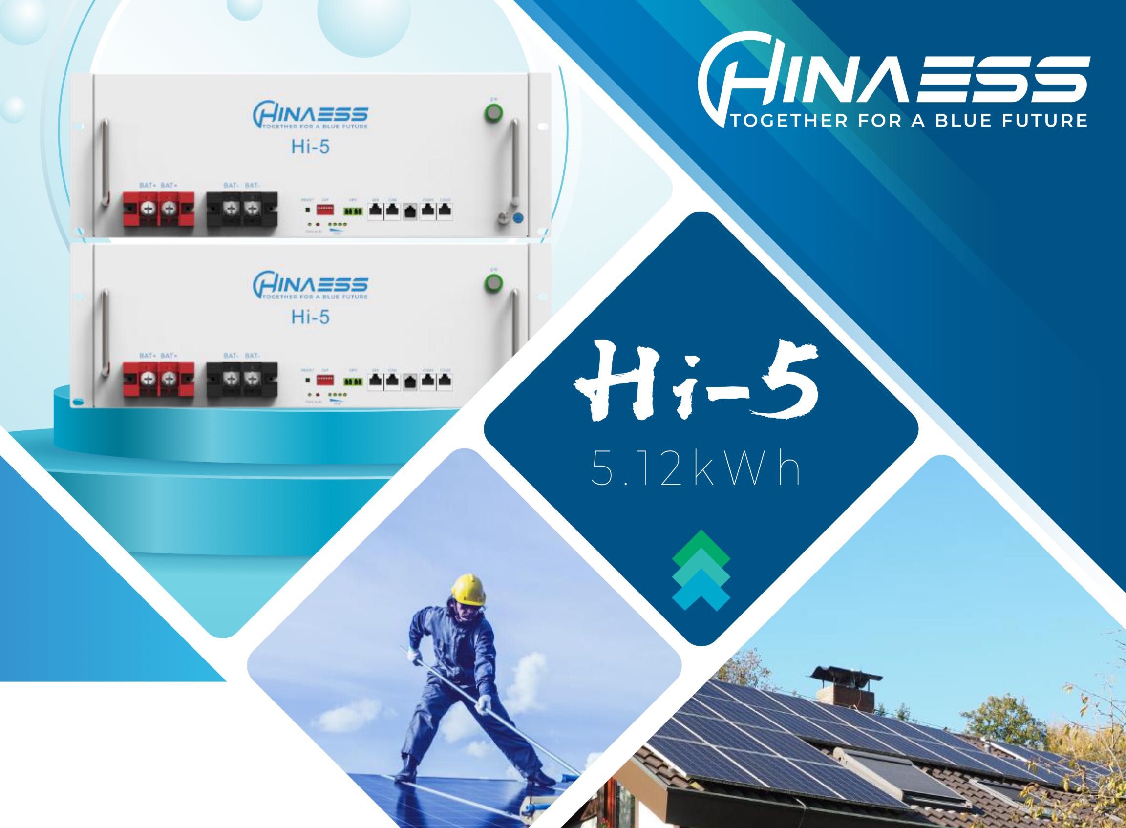 Zestaw PV 12kWp (18x660WS Bi+ DEYE 12K LP3+mag 10,24 KWh HINAESS Hi5]