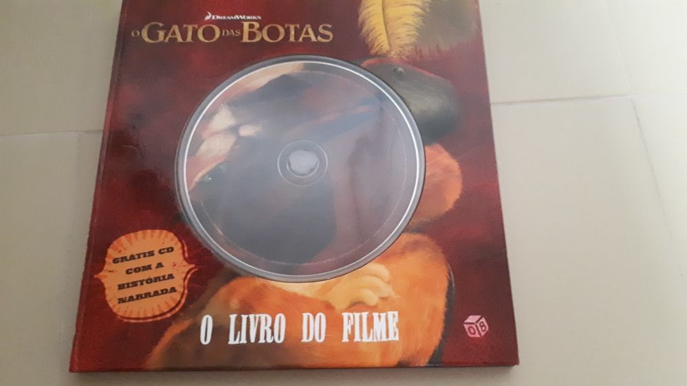 Livro do filme gato das botas