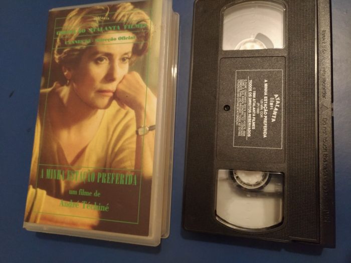 Filme Francês em VHS (A Minha Estaçāo Preferida - André Téchiné)