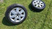 Felgi seat audi golf 16 5x112 z oponami komplet