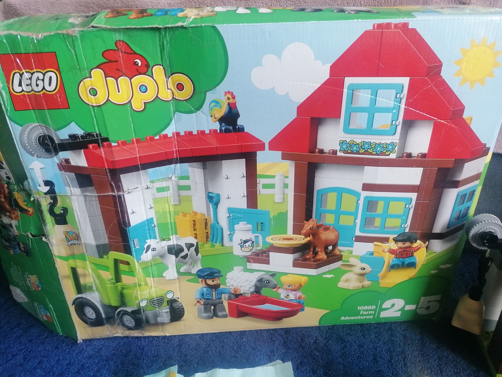 Lego Duplo kompletny! Przygody na farmie 10869 klocki dla dzieci 2+
