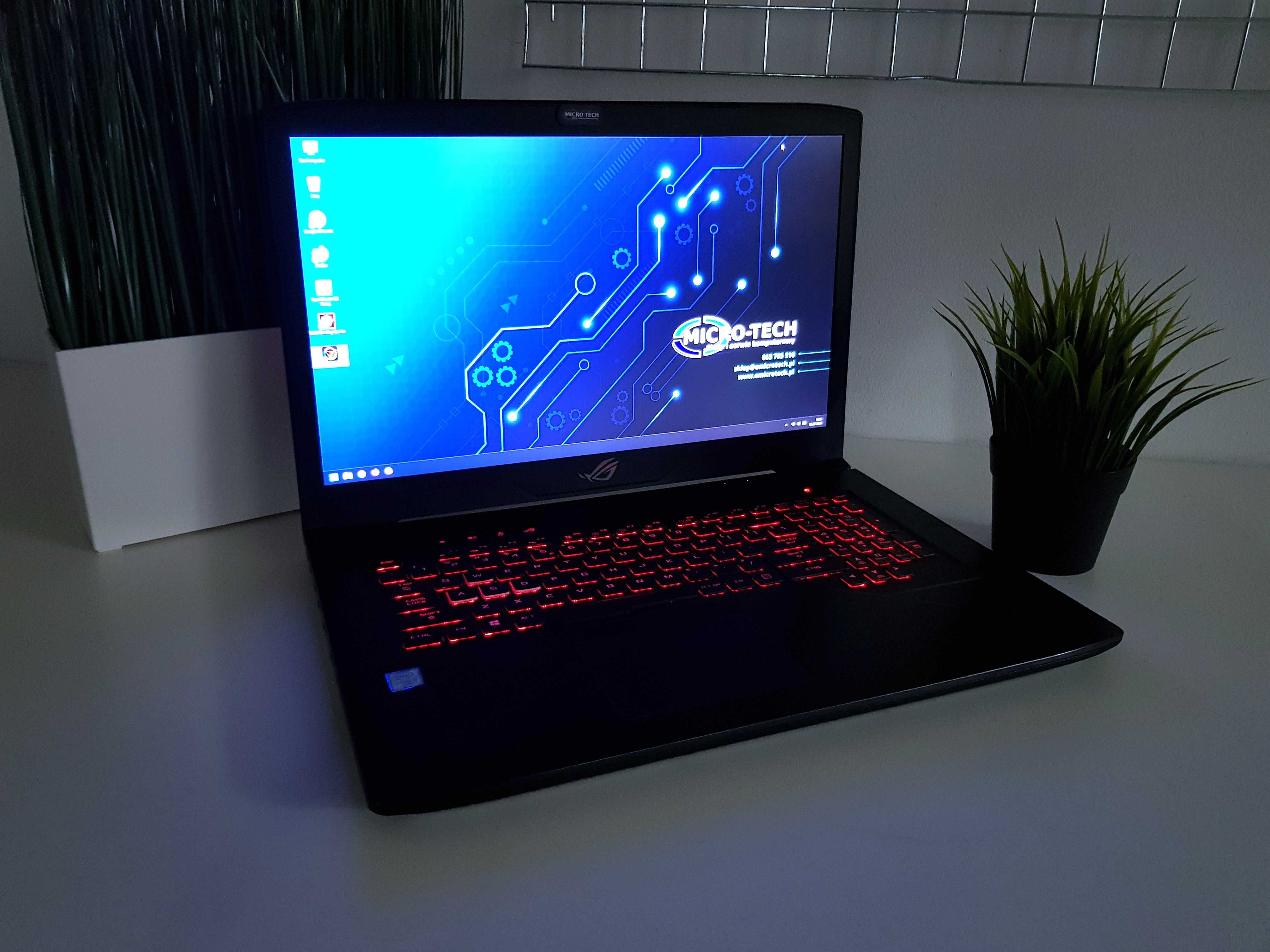 Asus ROG STRIX GL703GE 17,3 " Intel Core i5 / GTX 1050Ti / 16 GB