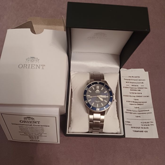 Продам мужские часы Orient RA-AA0009L19B