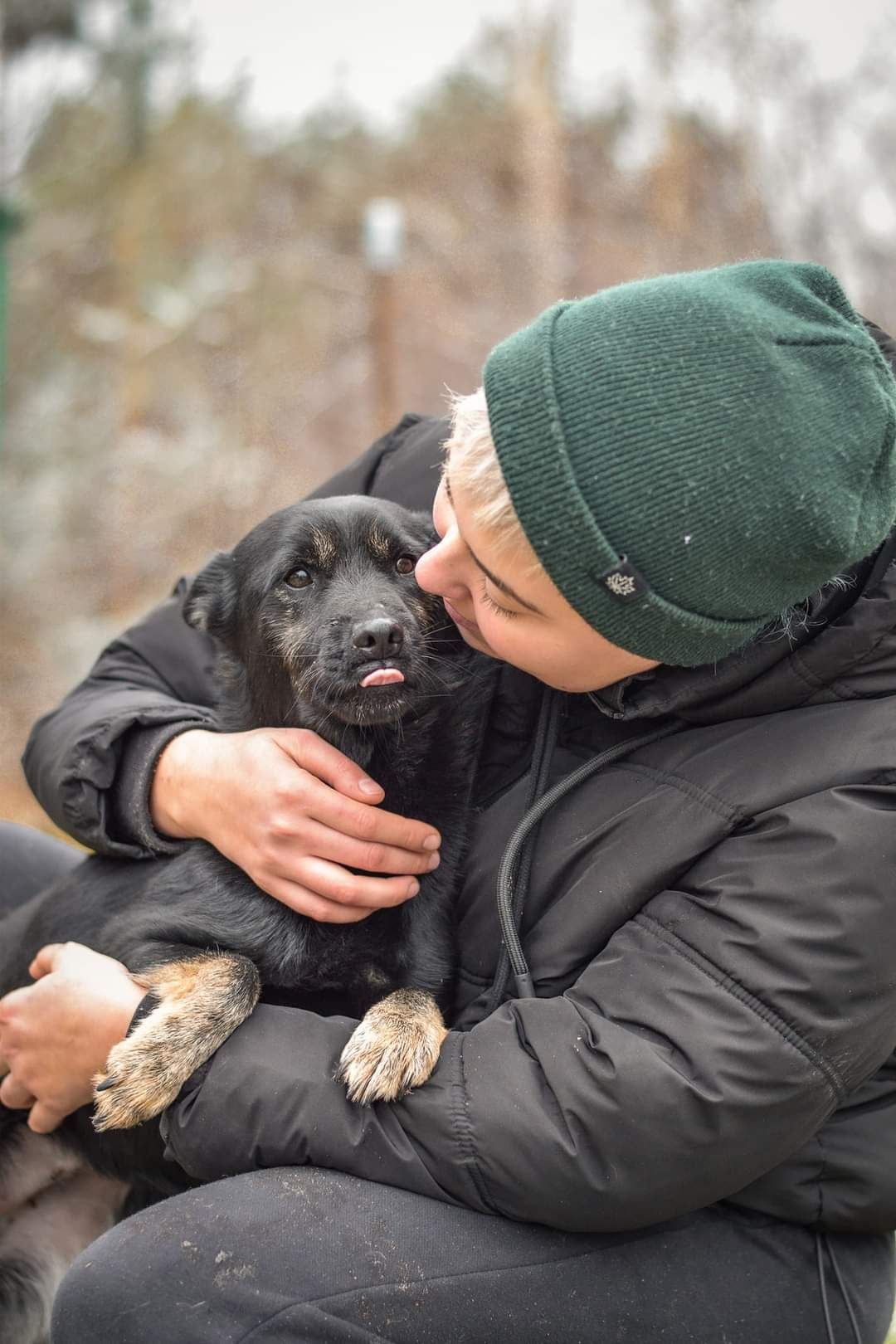 Czarnusek Gita szuka domku! Psiak pies do adopcji