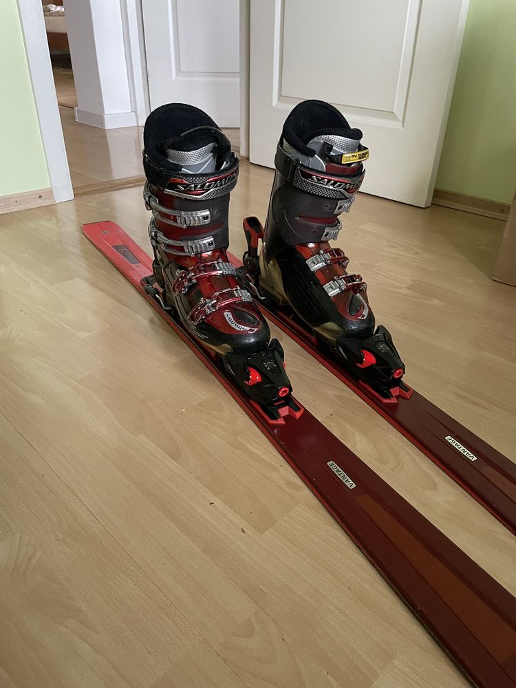 Narty atomic vantage 171cm + buty salomon impacts 8 flex 100