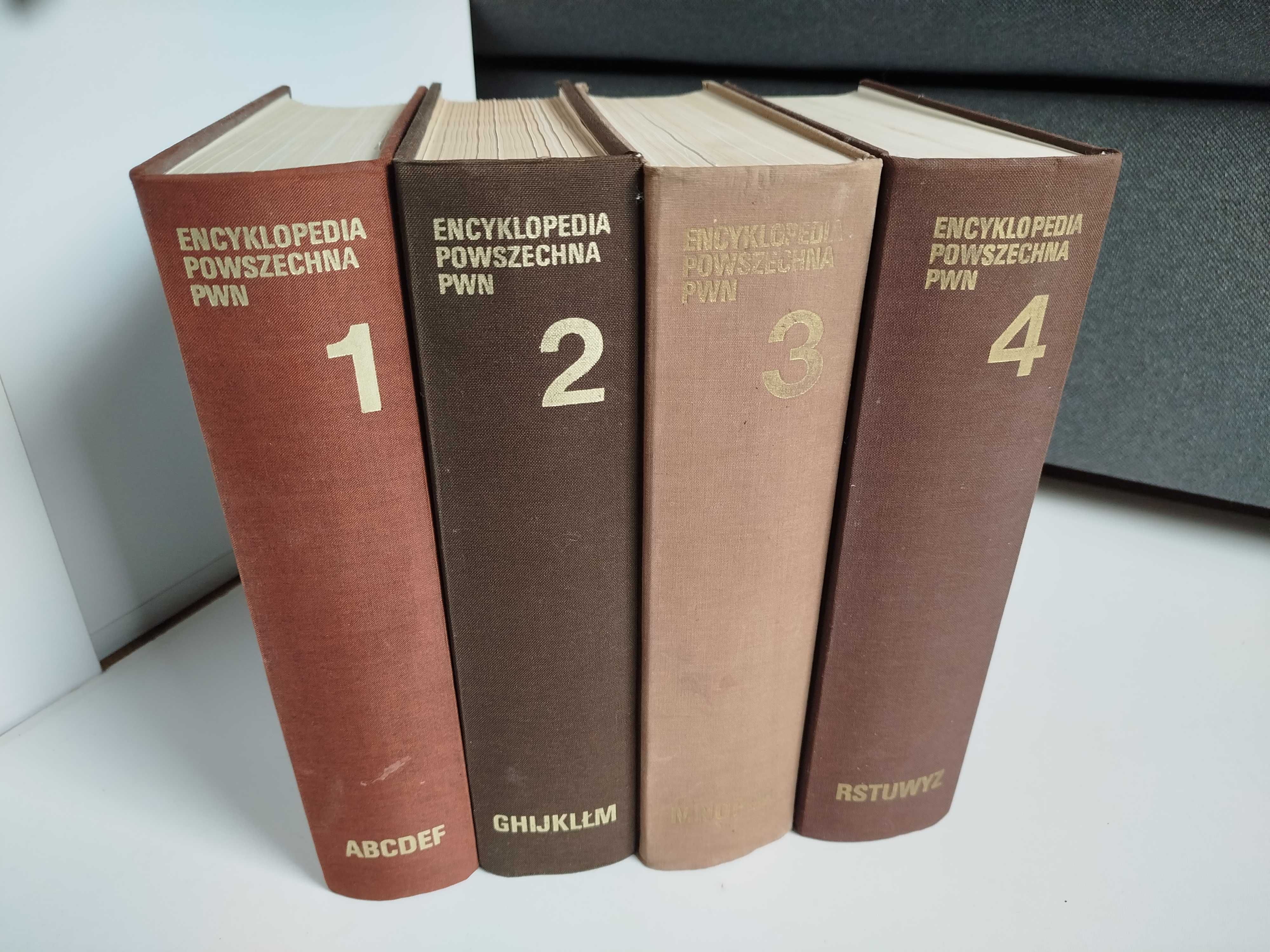 Encyklopedia powszechna PWN 4 tomy  1983