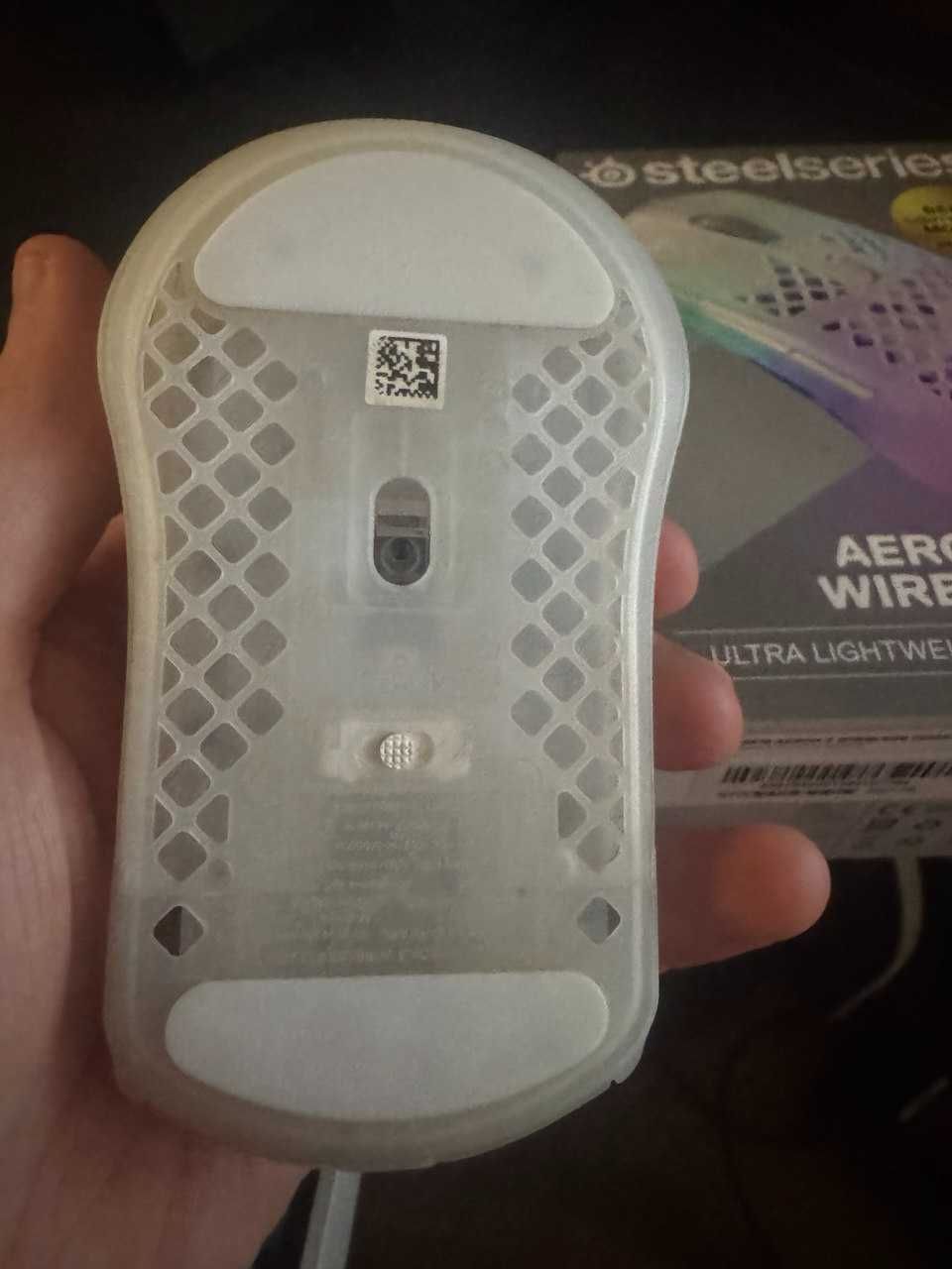 steelseries aerox 3 wireless ghost edition