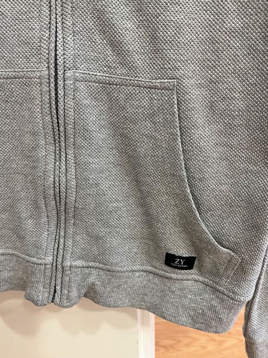 Casaco Zippy cinza, como novo, 13/14 anos