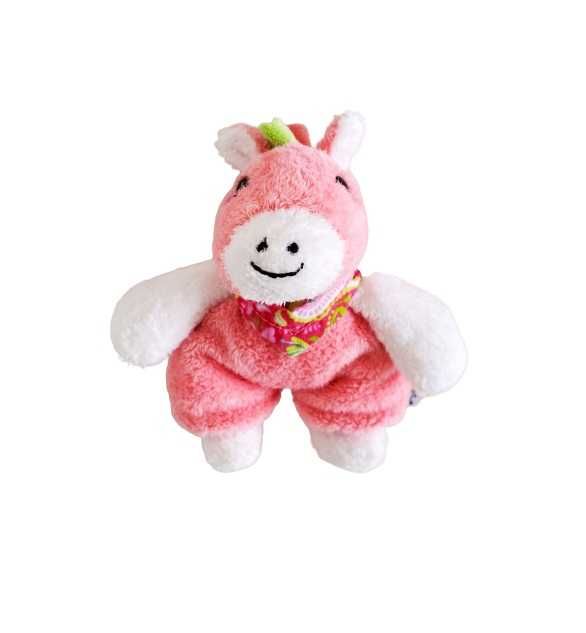 Grzechotka pluszowa, maskotka, zabawka Konik Sterntaler wys. 14 cm