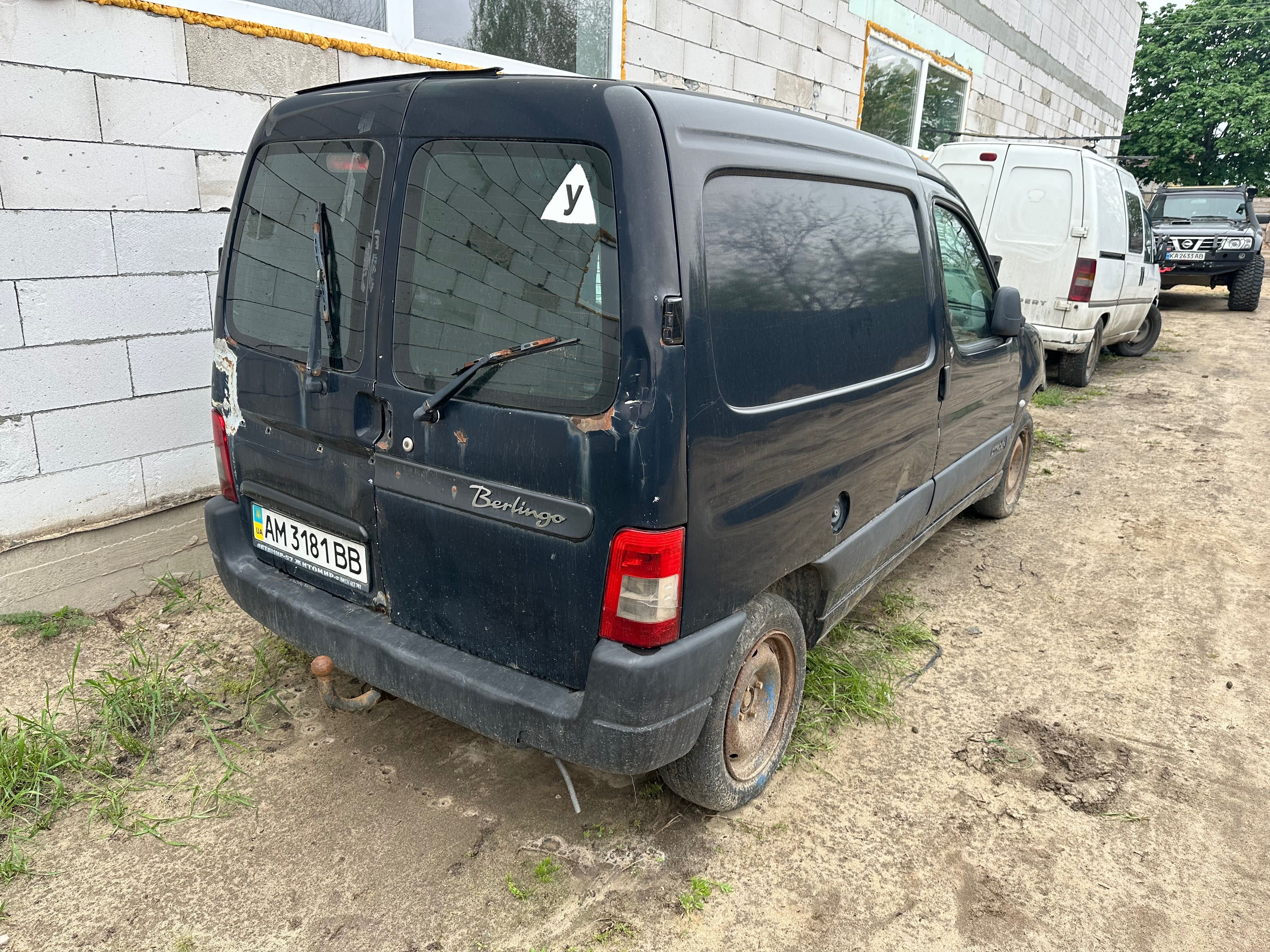 Автомобіль сітроен берлінго, Citroen Berlingo, 2.0 hdi, 1.9 Dw8