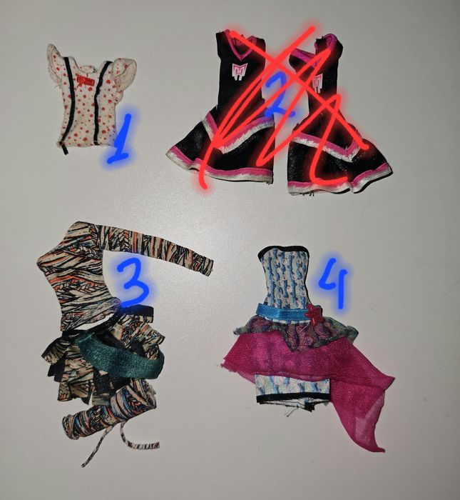 одяг та аксесуари монстер хай monster high
