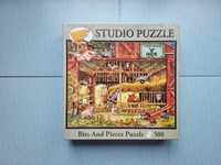 Bits and Pieces Best days of summer puzzle 500 szopa wieś