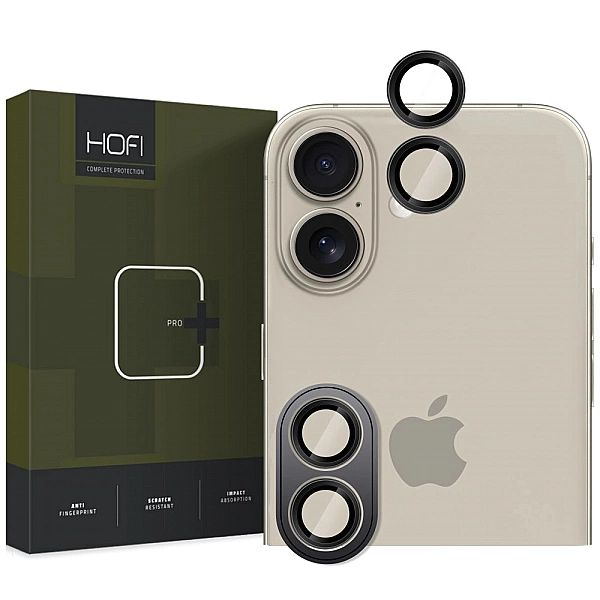 Osłona Aparatu Hofi Camring Pro+ Iphone 16 / 16 Plus Black
