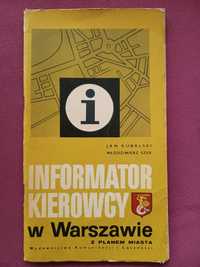 Informator Kierowcy w Warszawie 1969