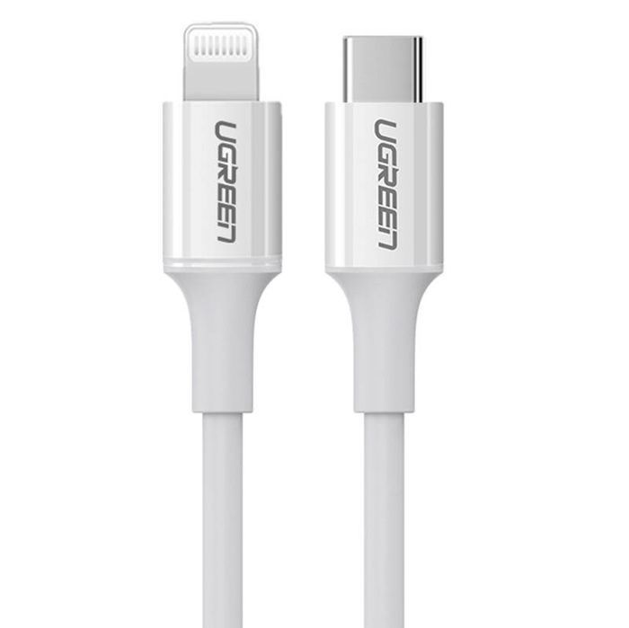 Kabel UGREEN Lightning USB-C 20W PD MFi Szybkie Ładowanie iPhone 1.5m