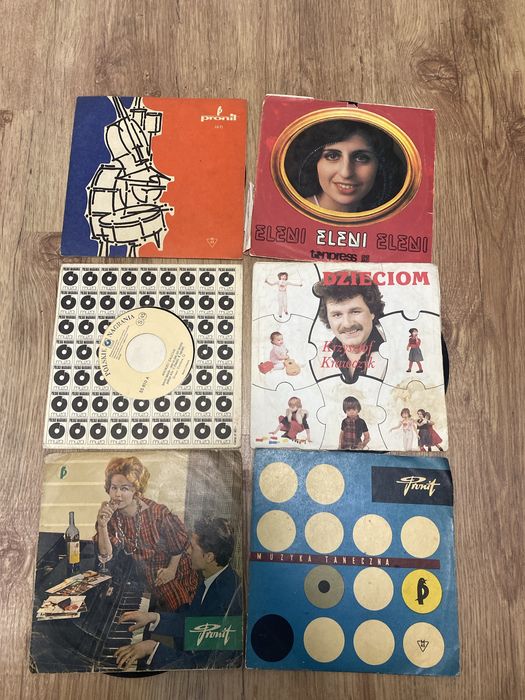 Płyty winylowe szt.6, różni wykonawcy