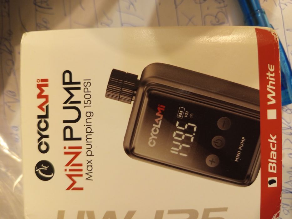 Mini pompka do rowerów cyclami HW-125 150PSI