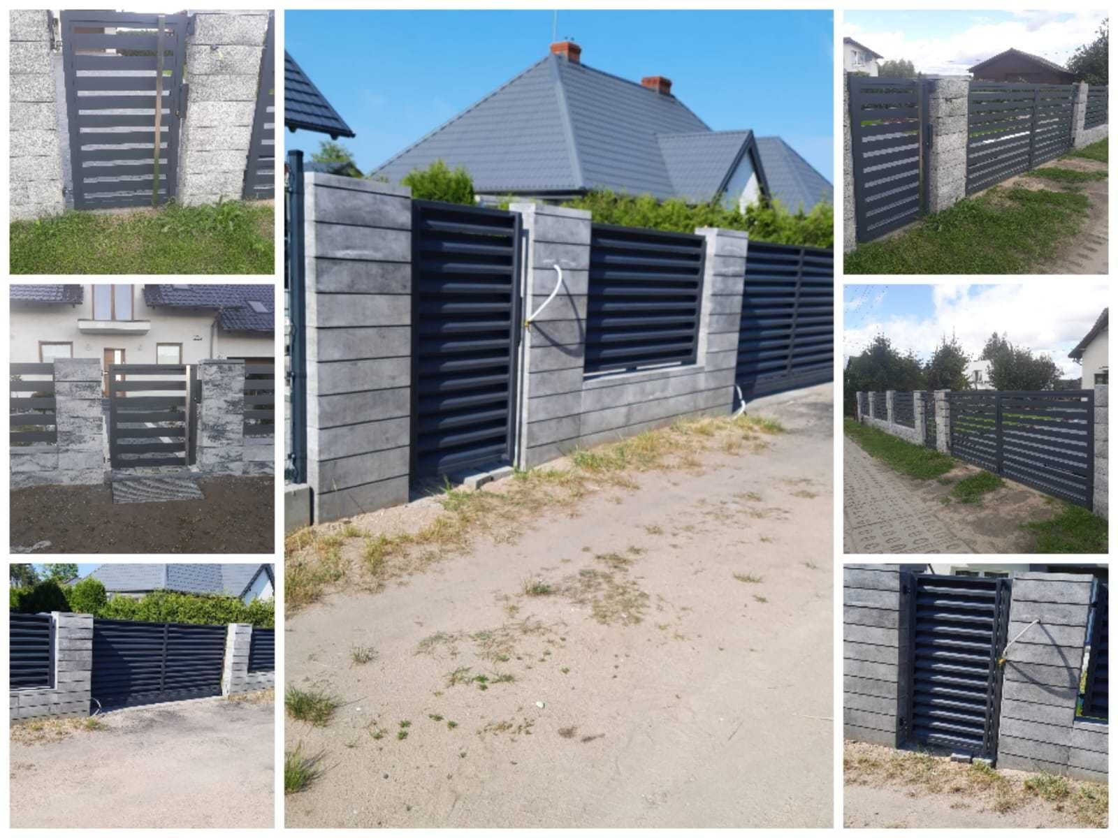 Nowoczesne ogrodzenia palisadowe z montażem od producenta