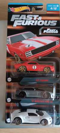 5 HotWheels novos fast Furious