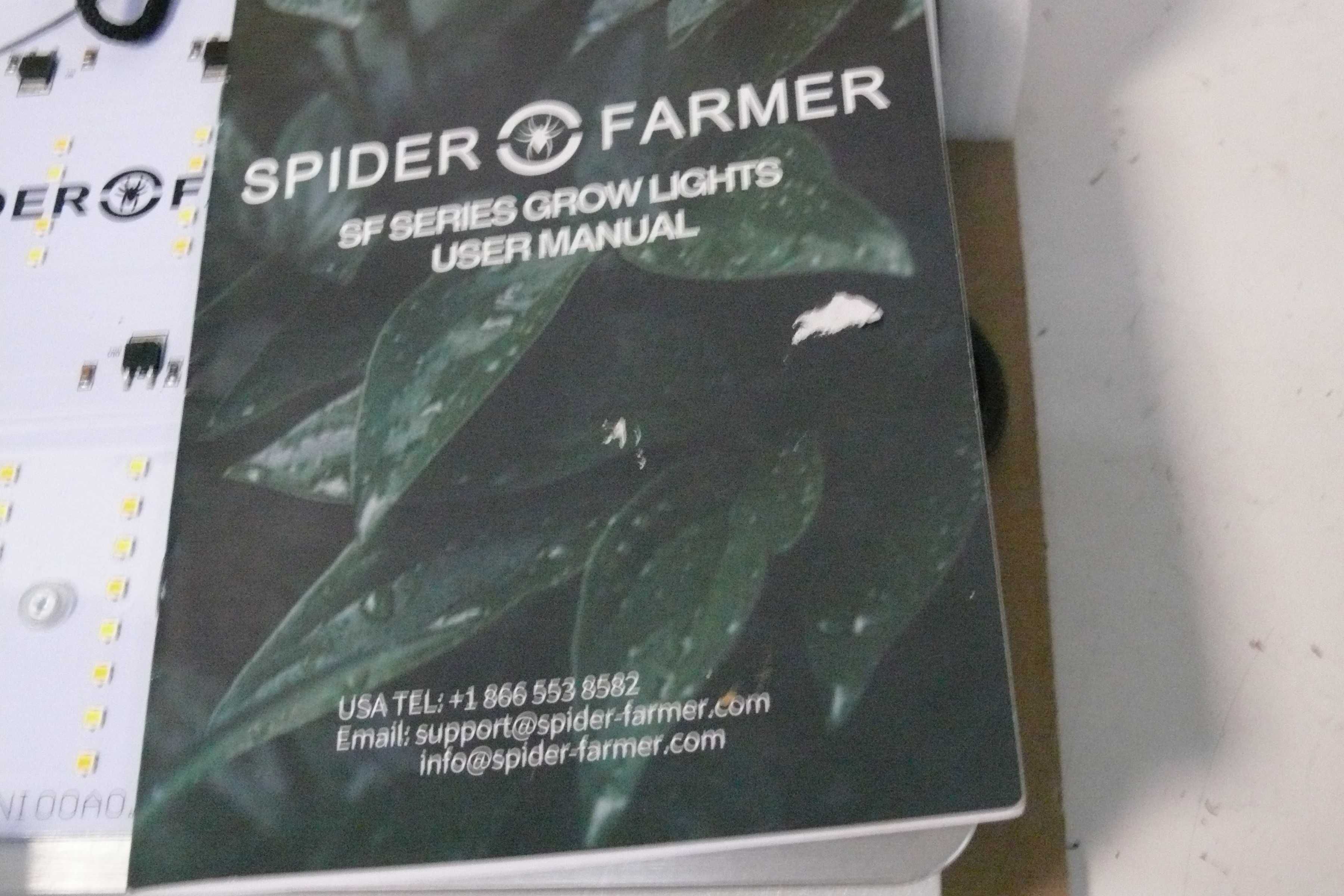 Lâmpada de crescimento LED  SpiderFarmer