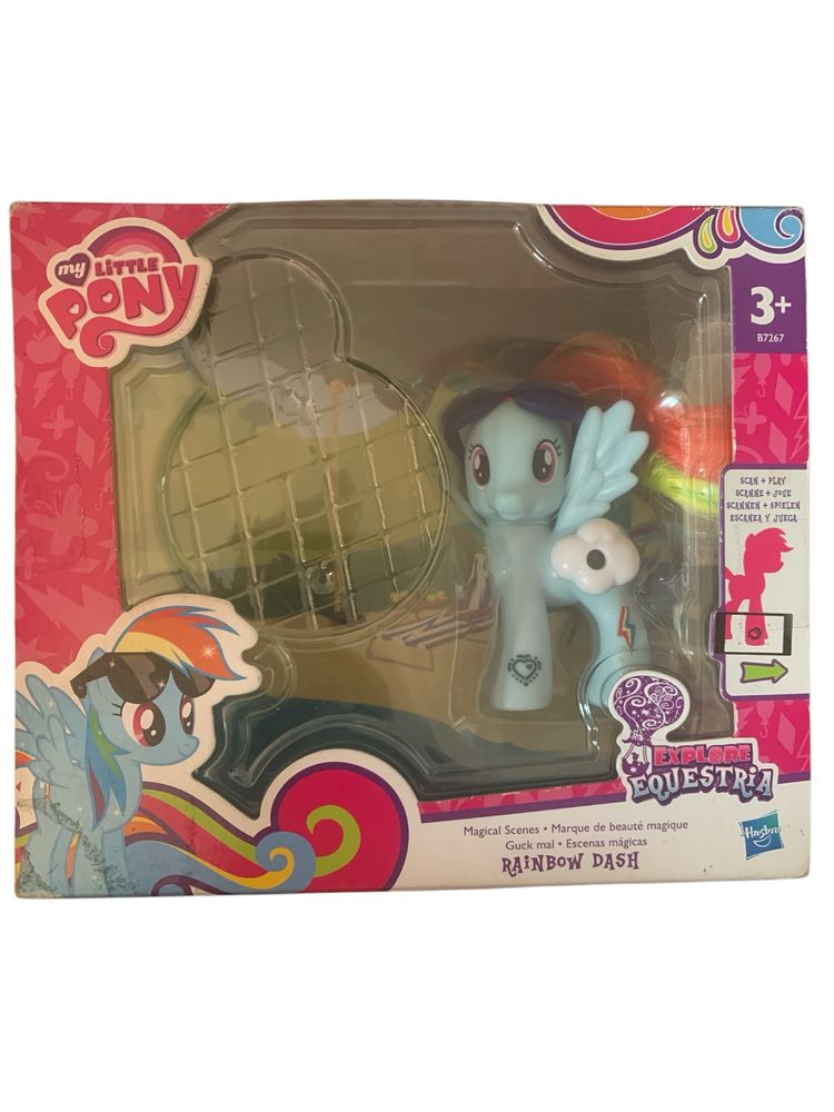 My Little Pony nowa figurka Rainbow Dash - niekompletny zestaw