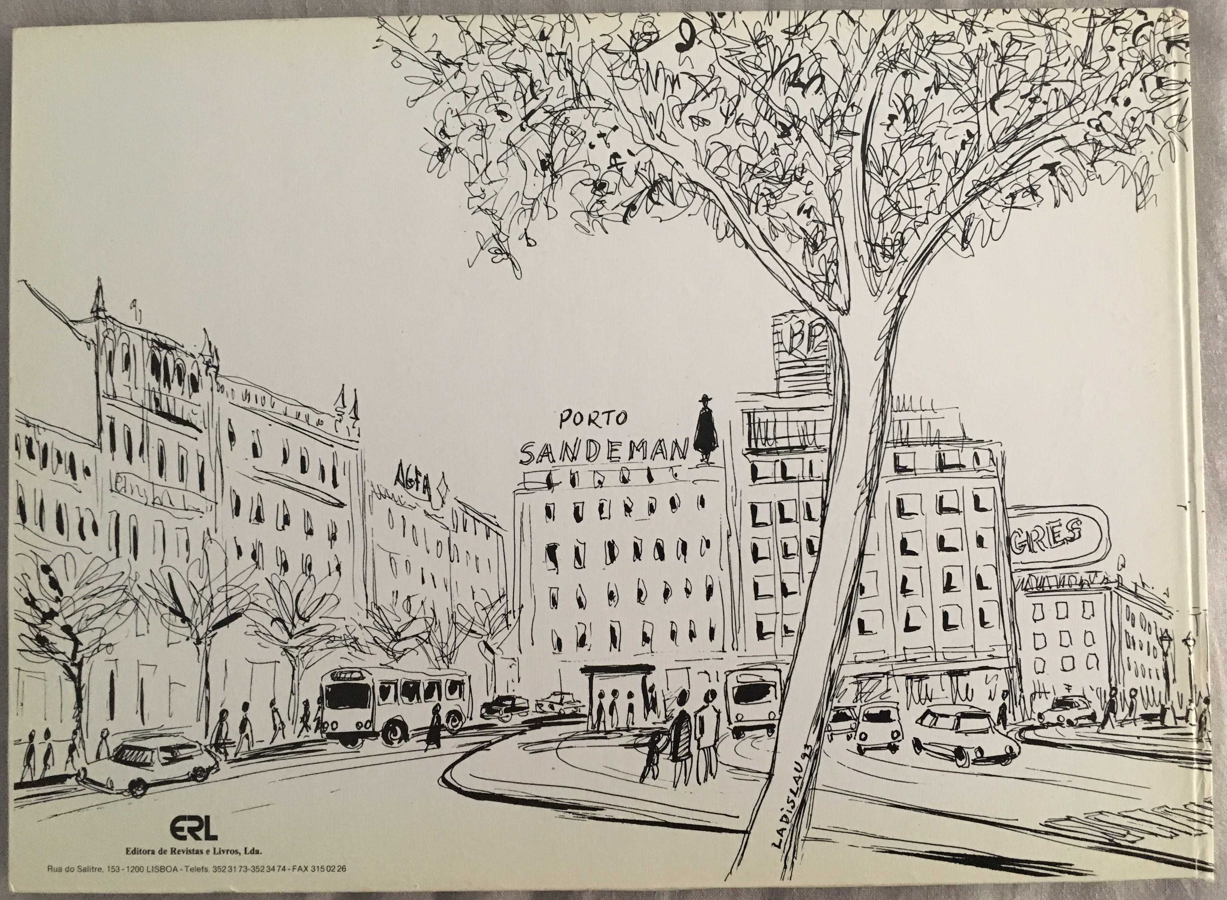 Lisboa, Sketches of a Beautiful city - desenhos de Ladislau Ferreira