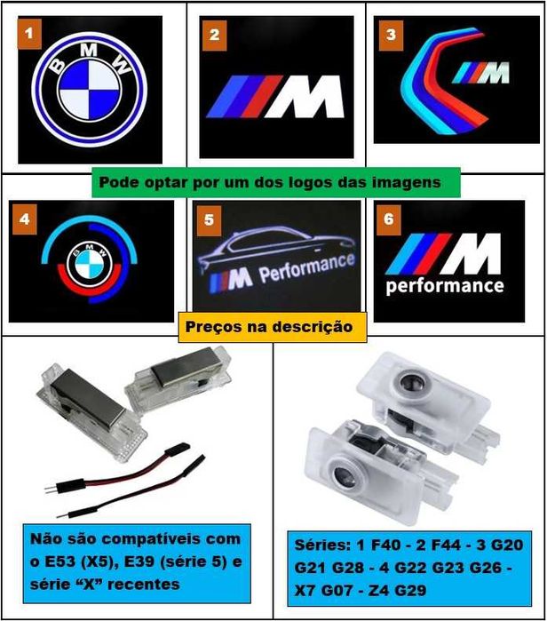 2 Luzes cortesia, BMW, ///M, M Performance