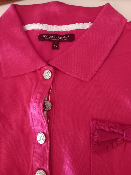 3 Blusas polos Sacoor Brothers, originais, XL,  senhora