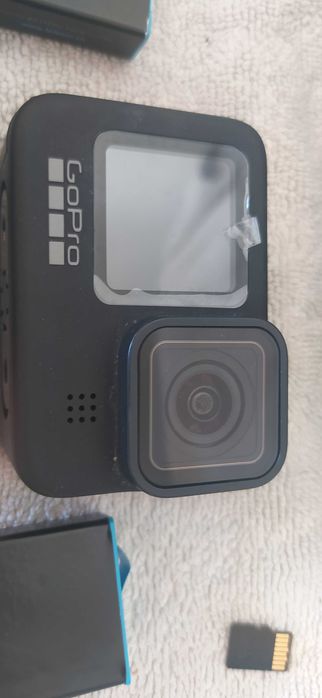 GoPro 9 como nova e acessórios