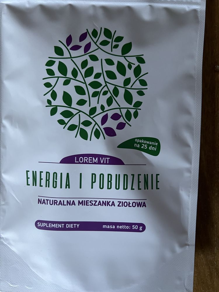 Suplement diety Energia i pobudzenie Lorem Vit