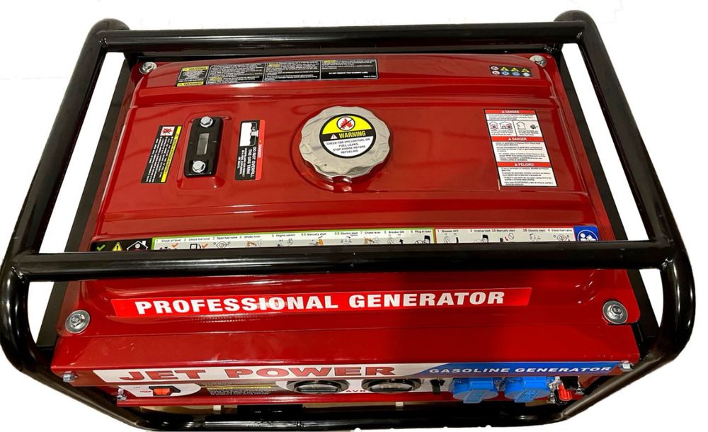 Генератор бензиновый, 3 кВт, 220в, медный(Cu), Jet Power 3700