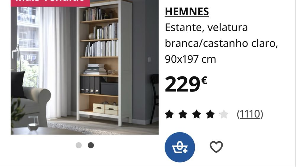 Estantes Ikea modelo antigo