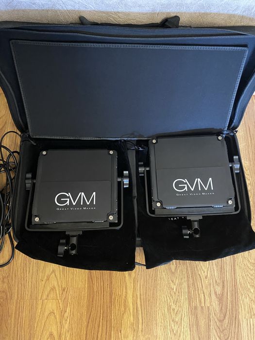 Набір студійного відеосвітла GVM 800D-RGB