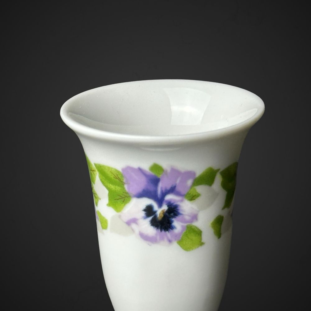 Wazonik kieliszek na wykałaczki Rosenthal Bratek kwiaty B41/5239