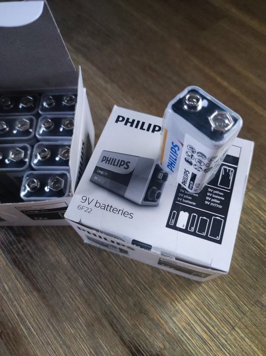 23 szt po 3zł ! Baterie PHILIPS Long life 9v wysyłka Olx