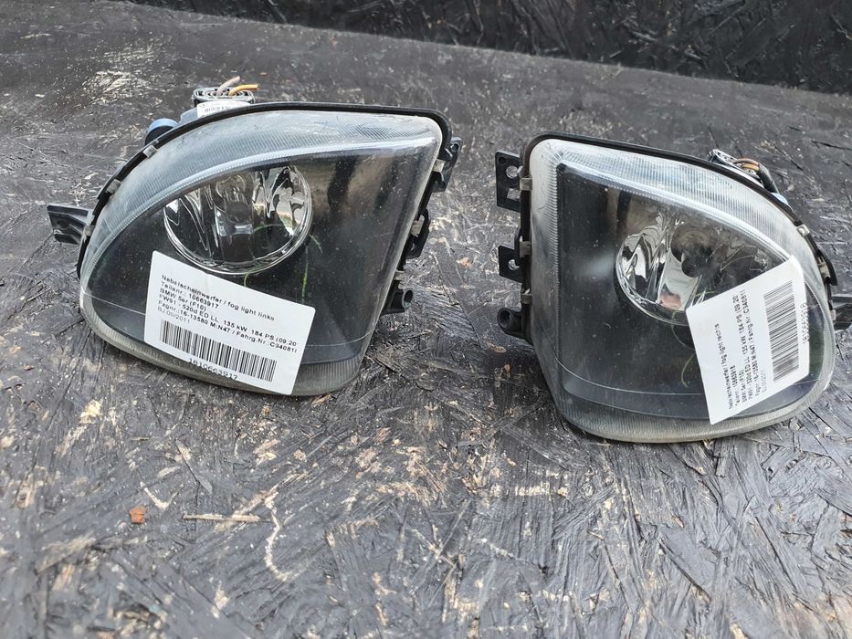 Halogeny przód przeciwmgłow BMW F10 F11 przedlift