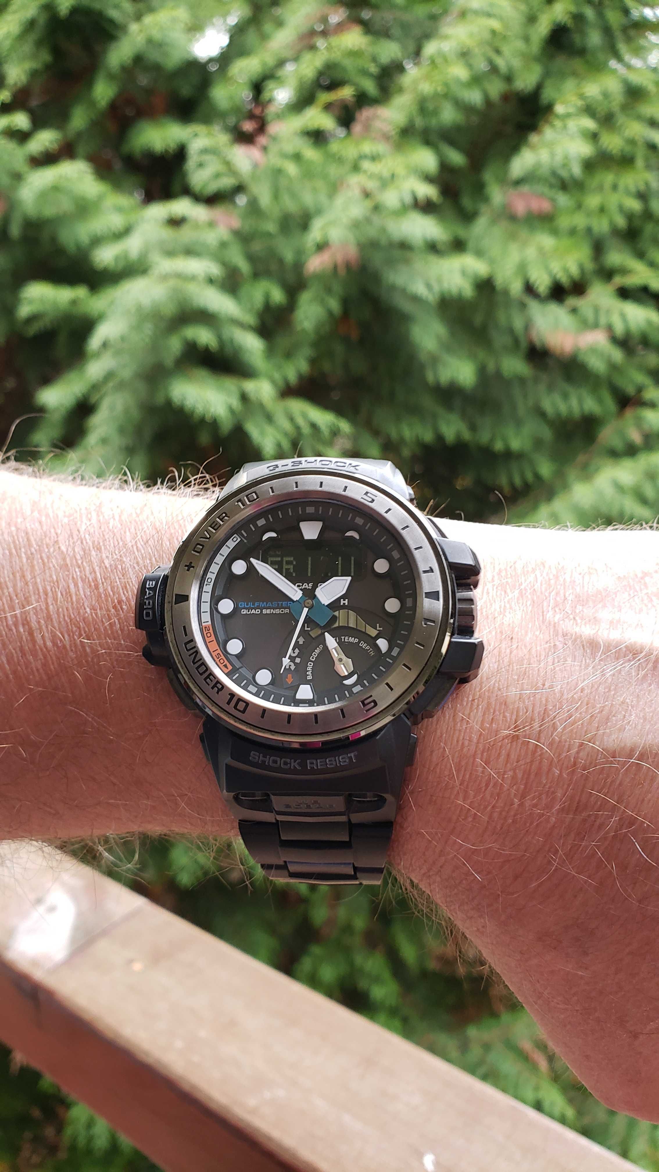 Чоловічий годинник Casio GWN-Q1000MC-1A