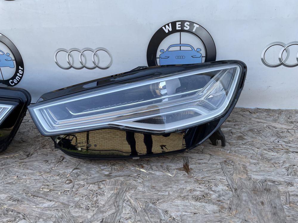 Audi A6 C7 фари передні matrixs фари передні ауді А6 С7 матричні