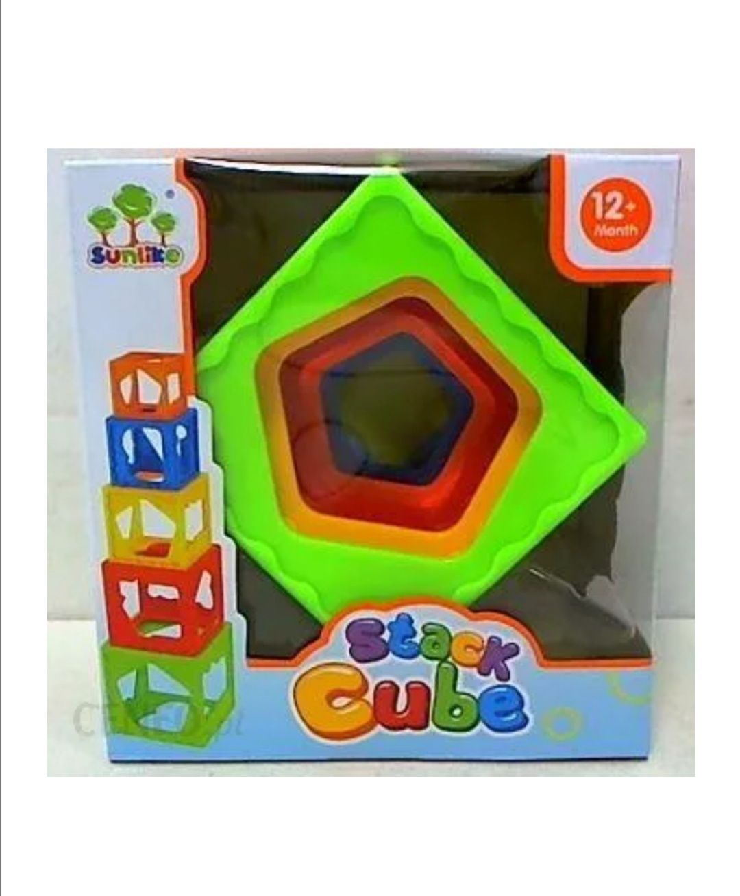 Piramida kostki - stack cube