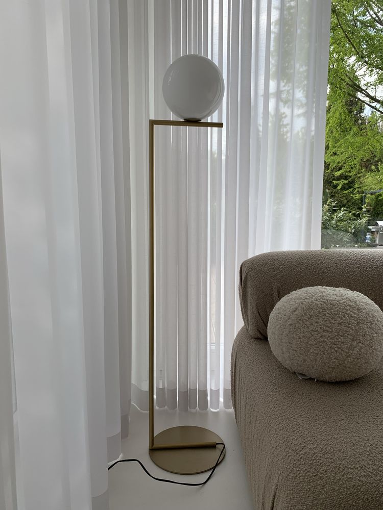 Lampa podłogowa Flos IC F1 135cm mosiężna